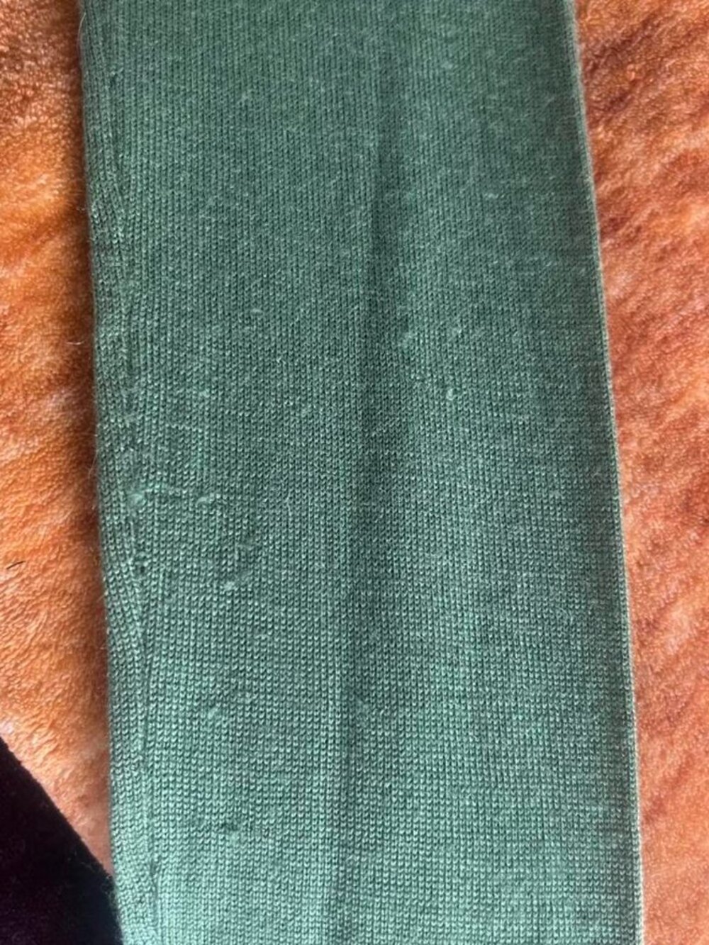 J.Crew 100% Merino wool green and beige argyle cardigan size small - Picture 6 of 6